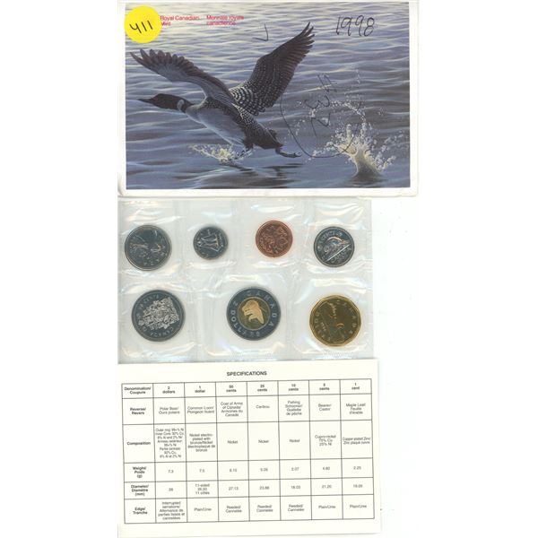 1998 Canada UNC Year Set