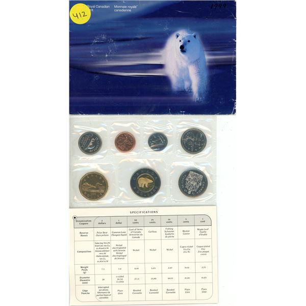 1999 Canada UNC Year Set