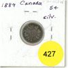 Image 1 : 1889 Canada Silver 5¢