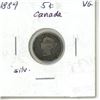 Image 2 : 1889 Canada Silver 5¢