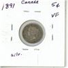 Image 2 : 1891 Canada Silver 5¢