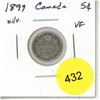 Image 1 : 1899 Canada Silver 5¢