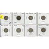 Image 1 : Lot of 8 Canada Silver 10¢:  1903H, 1918 (x3), 1919 (x4)