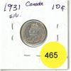 Image 1 : 1931 Canada Silver 10¢
