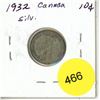 Image 1 : 1932 Canada Silver 10¢