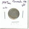 Image 2 : 1947 ML Canada Silver 10¢