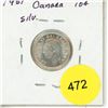 Image 1 : 1951 Canada Silver 10¢