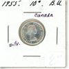Image 2 : 1955 Canada Silver 10¢
