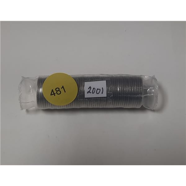 Mint Roll 2001 Canada 10¢.