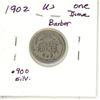 Image 2 : 1902 USA Silver 10¢