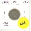 Image 1 : 1903o USA Silver 10¢