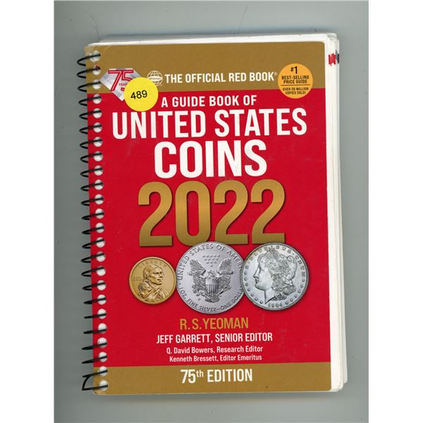 2022 United States Coins Guide Book
