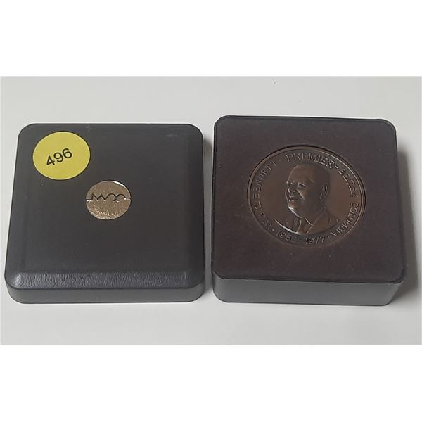 British Columbia Premier Bennet Bronze Medallion