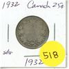 Image 1 : 1932 Canada Silver 25¢