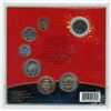 Image 2 : 2009 Oh! Canada! UNC Gift Set with Colored Maple Leaves 25¢