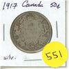Image 1 : 1917 Canada Silver 50¢