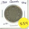 Image 1 : 1920 Canada Silver 50¢
