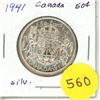 Image 1 : 1941 Canada Silver 50¢