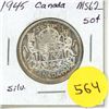 Image 1 : 1945 Canada Silver 50¢