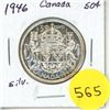 Image 1 : 1946 Canada Silver 50¢