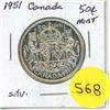 Image 1 : 1951 Canada Silver 50¢