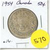 Image 1 : 1954 Canada Silver 50¢