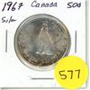 Image 1 : 1967 Canada Silver 50¢