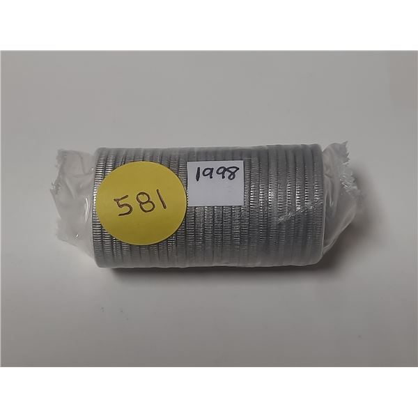 1998 Mint Roll Canada 50¢