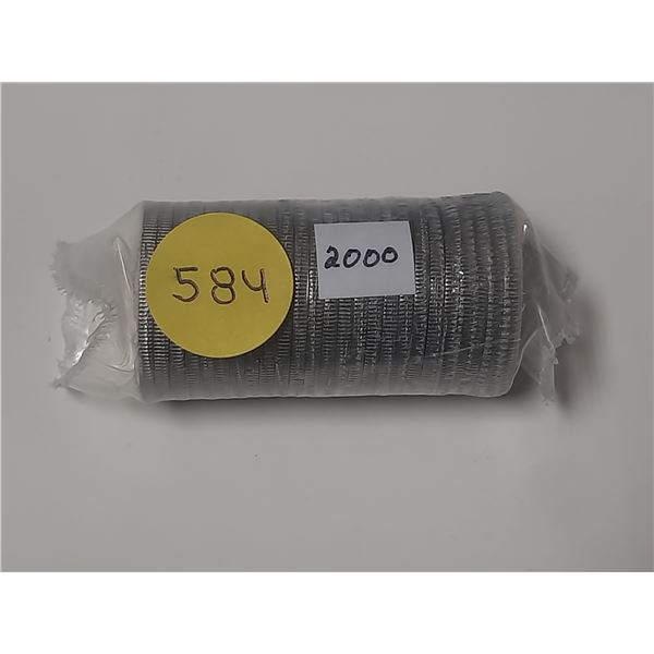 2000 Mint Roll Canada 50¢