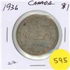 Image 1 : 1936 Canada Silver $1