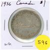 Image 1 : 1936 Canada Silver $1