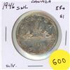 Image 1 : 1946 SWL Canada Silver $1