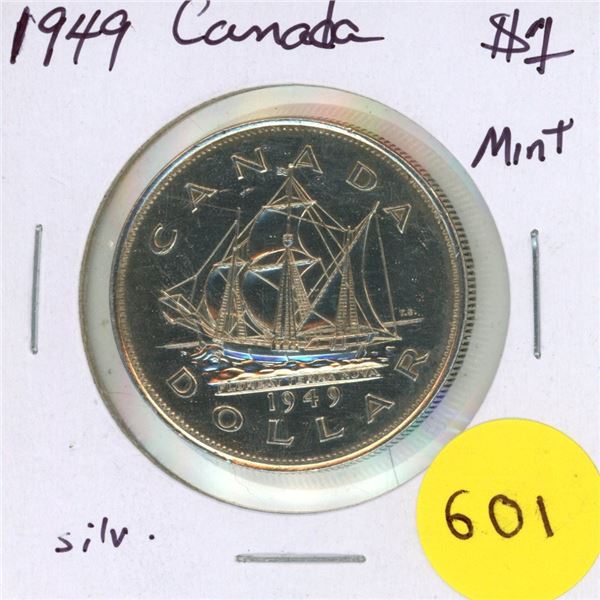 1949 Canada Silver $1