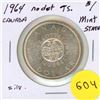 Image 1 : 1964 NO Dot Canada Silver $1