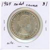 Image 2 : 1964 NO Dot Canada Silver $1