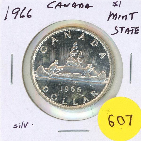 1966 Canada Silver $1