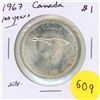 Image 1 : 1967 Canada Silver $1