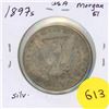 Image 1 : 1897s USA Silver Morgan $1