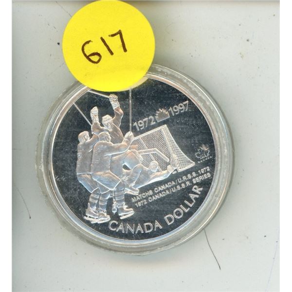 1972-1997 Canada Sterling Silver Proof $1