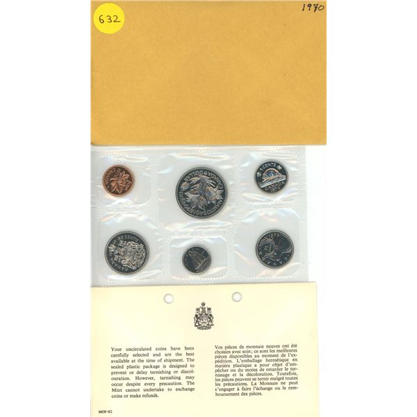 1970 Canada UNC Year Set