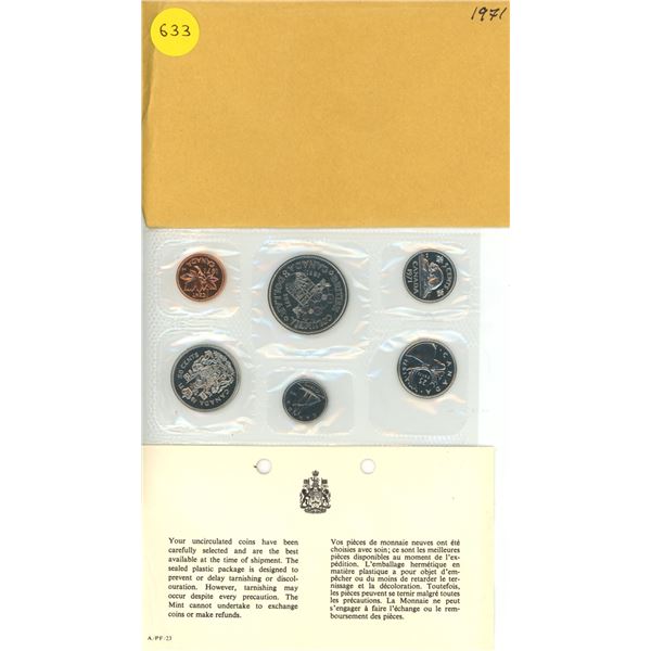 1971 Canada UNC Year Set