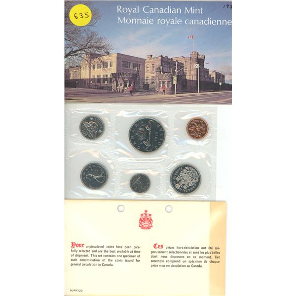 1975 Canada UNC Year Set