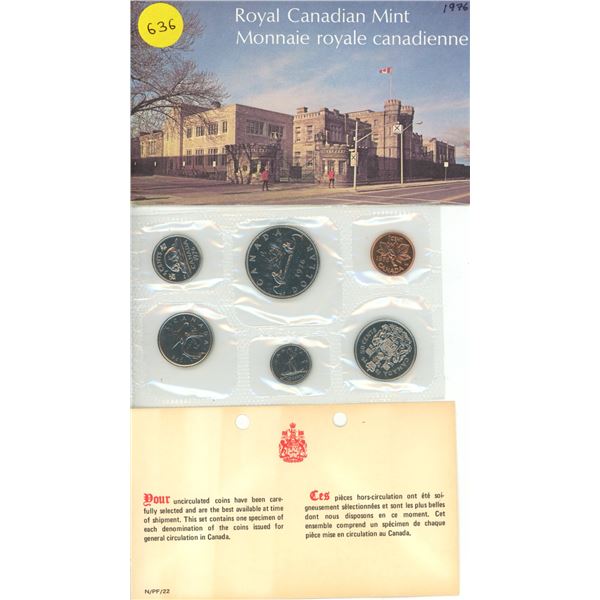 1976 Canada UNC Year Set