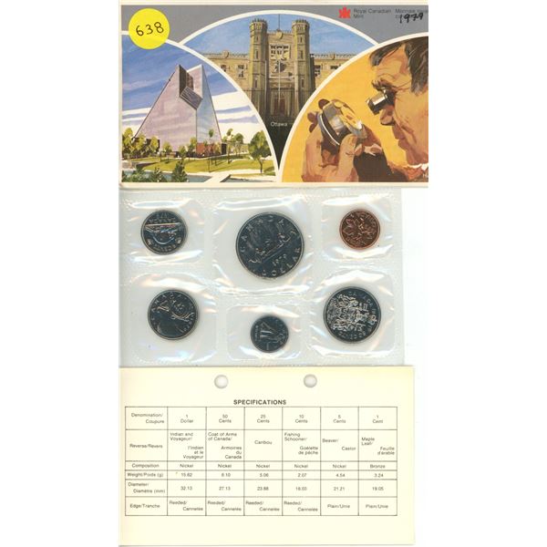 1979 Canada UNC Year Set