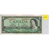 Image 1 : 1954 Canada Replacement $1, Beattie/Rasminsky (#*S/O 0109313)