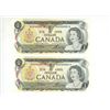 Image 3 : Lot of 3 Pairs Canada $1, Crow/Bouey (#AMH 5721858-59, #BAK 4428518-19, #AMS 8306972-3