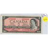 Image 1 : 1954 BC-38c Canada Short Series $2, Bouey/Rasminsky (#L/G 0750232)