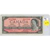 Image 1 : 1954 Canada $2, Lawson/Bouey (#V/G 8117948)
