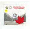 Image 1 : 2017 The Spirit of Canada $3. 99.99% pure Silver. Housed in its original unopened RCM folder.