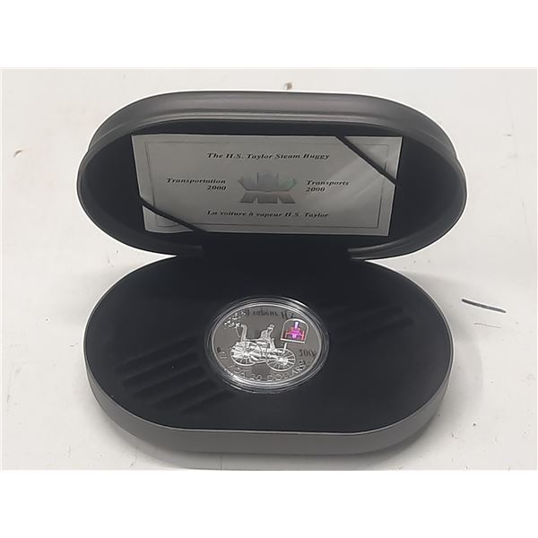 2000 Steam Buggy $20. The Taylor Steam Buggy was the first Canadian automobile. Sterling Silver with